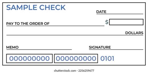 Bank Check Designbank Cheque Template Design Stock Vector (Royalty Free ...