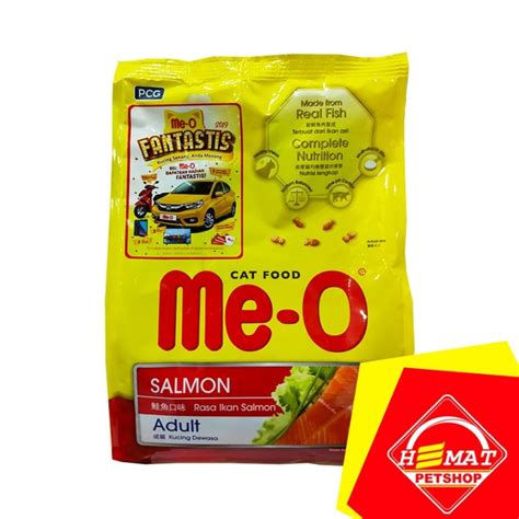 Makanan Kucing Meo Salmon Adult 1 2 Kg Freshpack 1 2 Kg Lazada