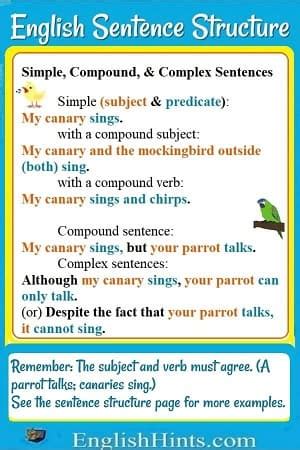 English Sentence Structure