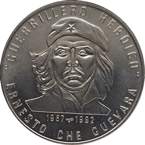 Peso Heroic Guerilla Fighter Cuba Numista