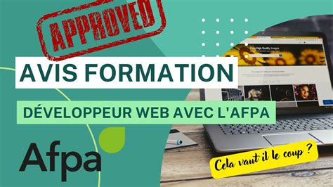 Mon Avis Sur La Formation DWWM Avec L AFPA YouTube