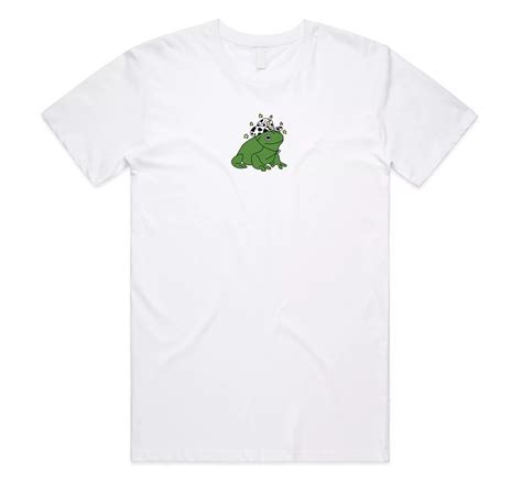 Cowboy Frog Meme T Shirt Tee Funny Illustration T Drawing Christmas