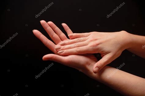 Female hands clapping — Stock Photo © b.zyczynski #17380881