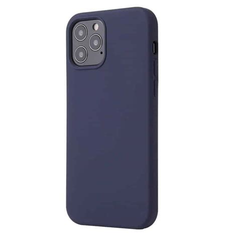 K P Midnight Blue Liquid Silikon Skal Apple Iphone Pro Max