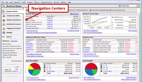 How To Get Around In Sage 50 Menus Navigation