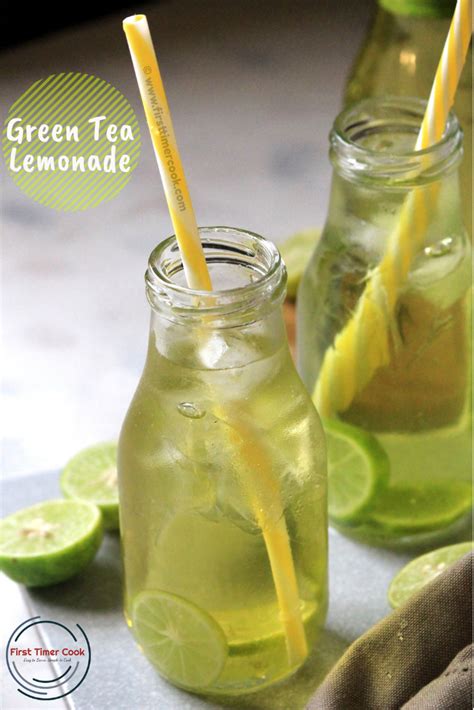 Green Tea Lemonade Virgin First Timer Cook