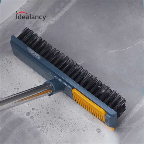 2 In 1 Floor Scrub Brush With Long Handle Idealancy