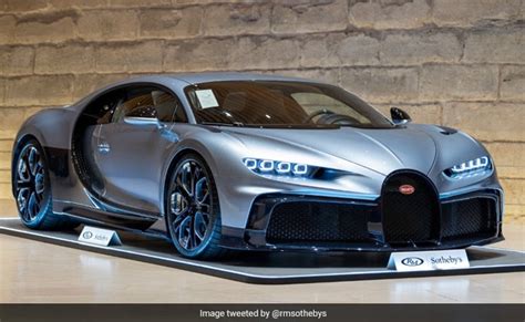 Bugatti Sells Its Last Purely Gas-Powered Car For Record Rs 88 Crore