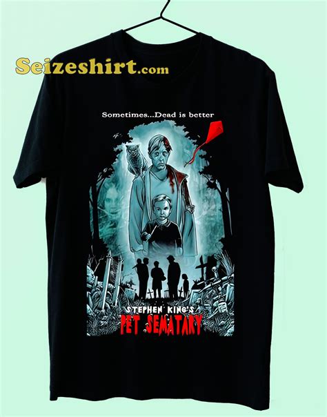 Stephen King Pet Sematary Movie Horror Halloween T-shirt