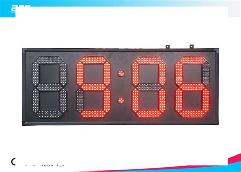 Huge Led Digital Wall Clock Battery Operated Led Display Timer