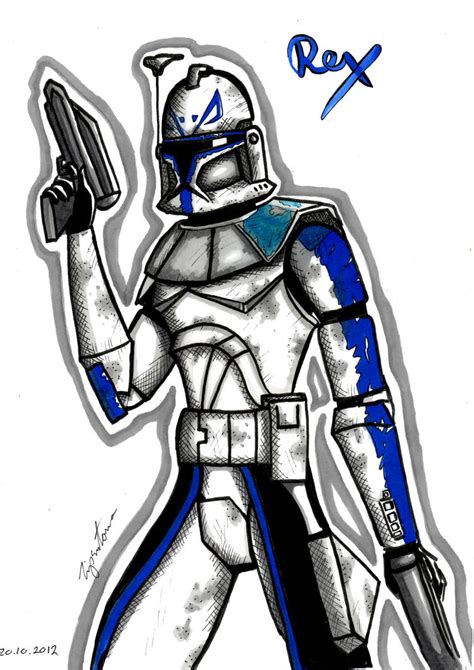 Captain Rex by Tipsutora on DeviantArt