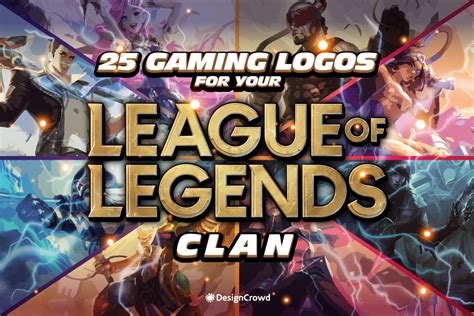 25 Gaming Logos For Your League Of Legends Clan