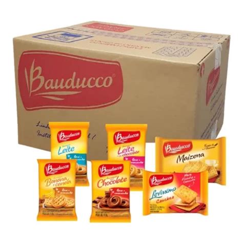 100un Biscoitos Sortidos Bauducco Sache 11 8g Shopee Brasil