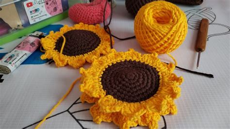 Monedero Girasol Tejido A Crochet Paso A Paso Para Principiantes Youtube