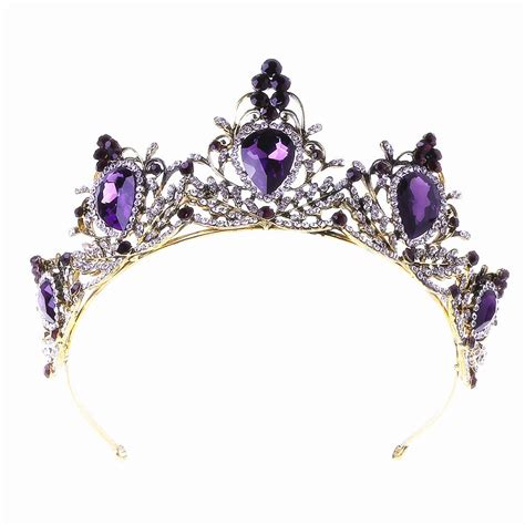 Purple Tiara For Weddings