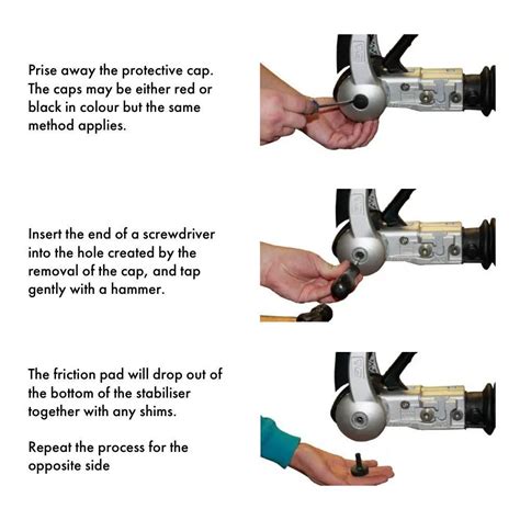 Al Ko Side Friction Pad Kit Aks 20043004 Alko Stabiliser Head Kit