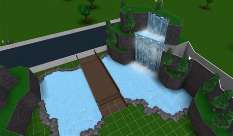 Bloxburg Waterfall House