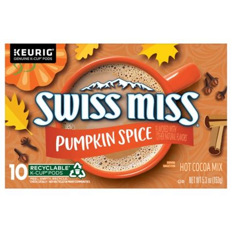 Swiss Miss® Pumpkin Spice Hot Cocoa K-Cup® Pods, 10 ct - Smith’s Food ...