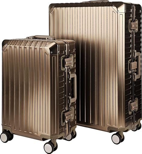 Amazon GLX2 All Aluminum Luggage Suitcase 3 Sizes 20 26 29