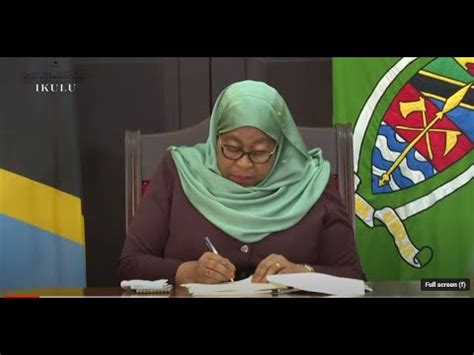 LIVE RAIS SAMIA ANAPOKEA TAARIFA YA CAG NA TAKUKURU YouTube