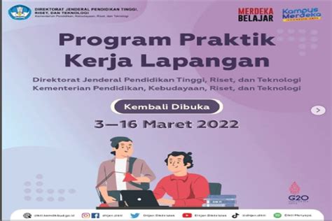 Ditjen Diktiristek Kembali Buka Program PKL Untuk Mahasiswa Cek Syarat