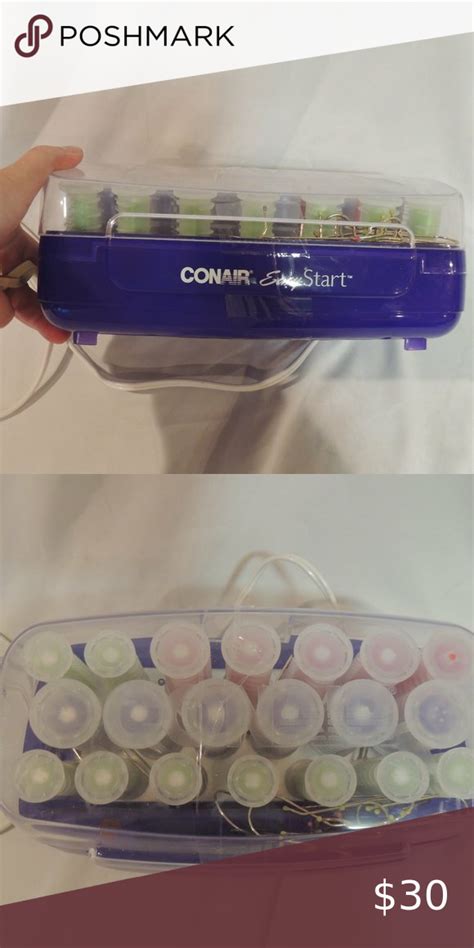 CONAIR Easy Start Electric Hot Roller Curlers P Hot Rollers Conair Curlers