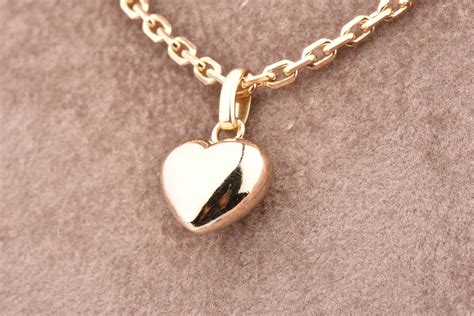 Pendentif Coeur En Or Jaune Carats Bijoux Et Montres Plazzart