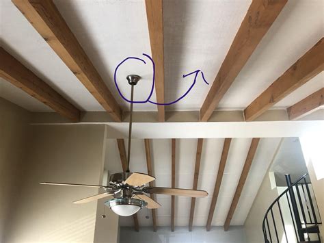 How To Mount A Ceiling Fan On Beam Shelly Lighting