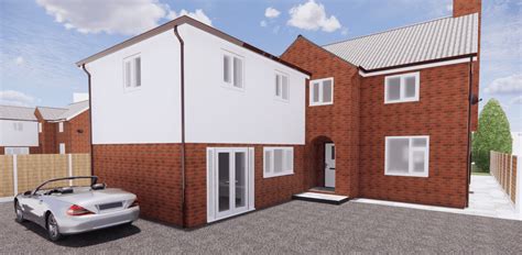 Single Storey Extension Enhanced Building Plans