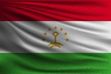 Premium Vector The National Flag Of Tajikistan