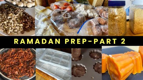 Ramadan Pre Prep Pre Ramadan Preparations Part Ideas To Save