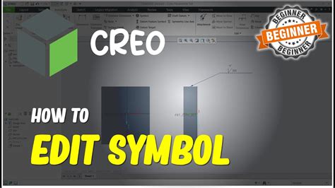 Creo How To Edit Symbol YouTube