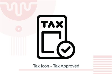 Tax Icon Tax Approved Gráfico Por Melindagency · Creative Fabrica