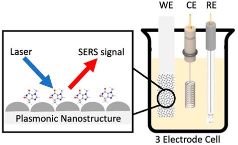 Schematic Diagram Of The E Sers System Sers Spectra Are Recorded Using Download Scientific