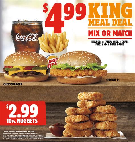 Burger King Meal Of The Day Canada Burger Poster