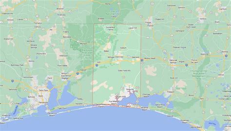 Cities And Towns In Okaloosa County Florida Countryaah