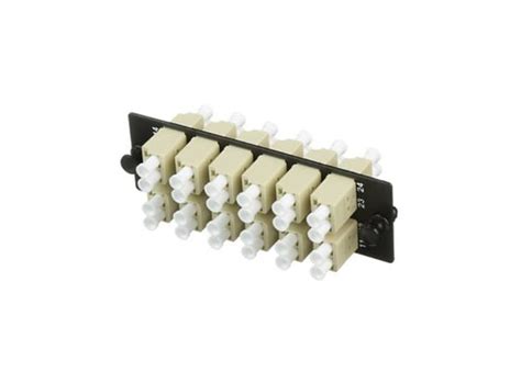 Panduit Fap With 12 Lc Duplex Multimode Fiber Optic Adapters Fap12weidlcz