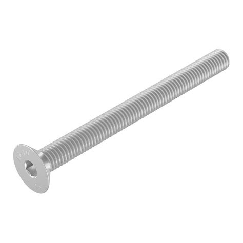 Tornillo Avellanado SECCARO M5 X 55 Mm Acero Inoxidable V2A VA A2 DIN