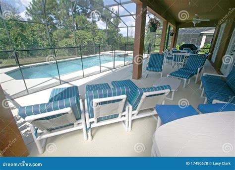 Lanai, Pool and Spa stock photo. Image of swimming, florida - 17450678