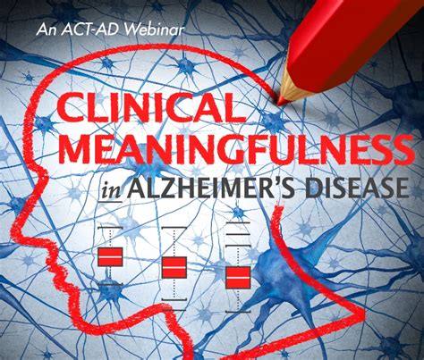 Clinical Meaningfulness In Alzheimers Disease Alliance For Aging