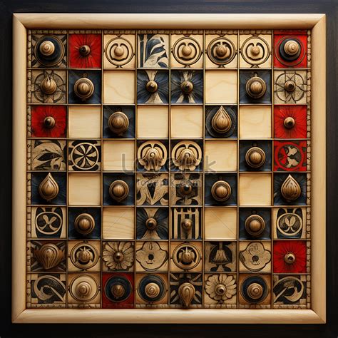 Chessboard Squares In Elegant Square Pattern Picture And HD Photos ...