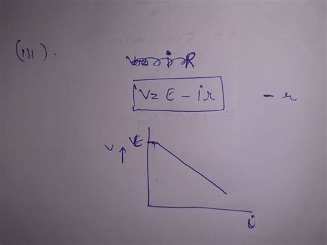 A Cell Of Emf E And Internal Resistance R Is Connected Across A