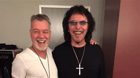 Tony Iommi Shares His Very Last Memory Of Eddie Van Halen Before He