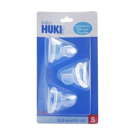 Jual Dot Susu Bayi Baby Huki Orthodontic Silicone Nipples S Isi Pcs