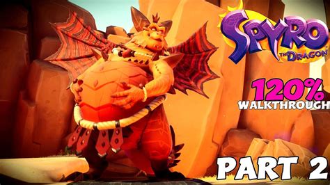 Spyro Reignited Trilogy Spyro The Dragon 120 Walkthrough Part 2 NO