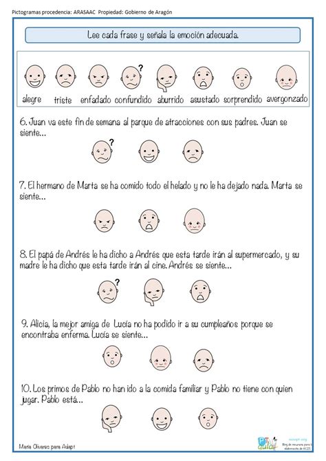 Trabajamos Las Emociones A Partir De Inferencias Aula Pt