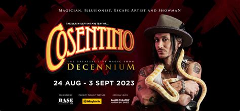 Cosentino | The Greatest Live Magic Show Decennium