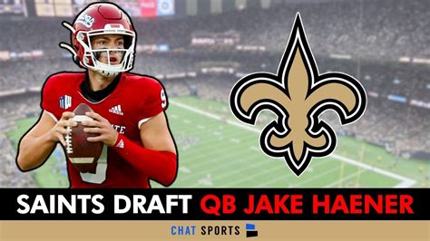 Qb Jake Haener Drafted By New Orleans Saints With Pick In Th Round