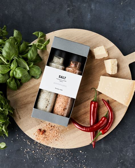 Gift Box Nicolas Vah Parmesan Basil Salt Chilli Salt Nicolas Vah