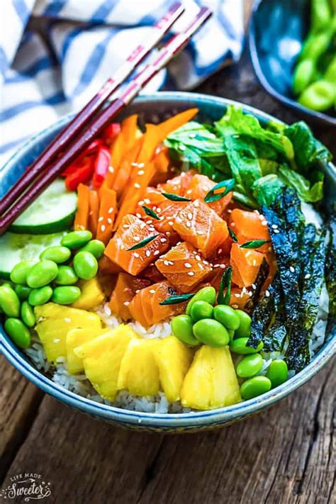 The Best Salmon Poke Bowls | Life Made Sweeter